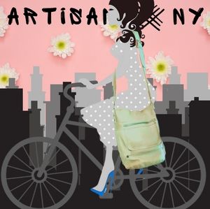 ArtisanNY crossbody satchel bag